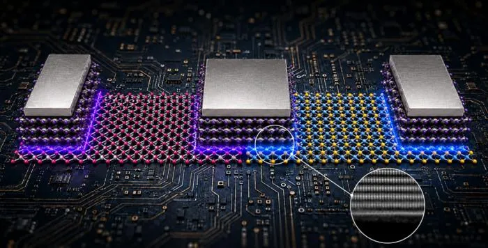Single Material Enables Efficient Charge Injection into Two Types of Ultrathin Semiconductors, Paving the Way for Smaller, More Energy-Efficient AI Chips