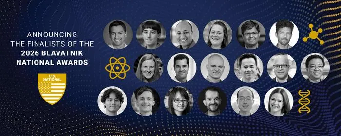 Finalists announced for the 2026 Blavatnik National Awards for Young Scientists