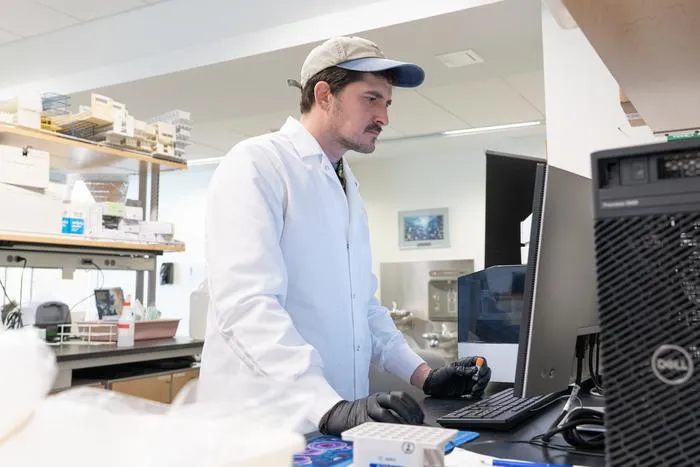 Bioinformatician Greg Gavelis