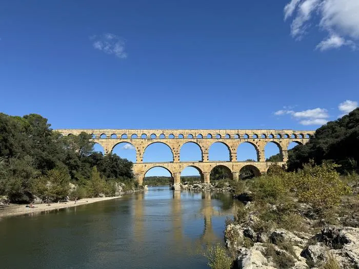 The Pont du Gard supplied ancient Nîmes with water.