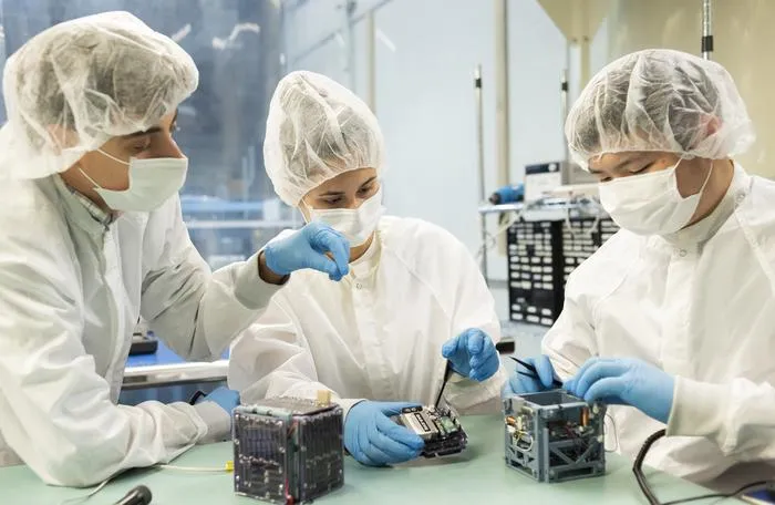 Assembling Alpha CubeSat