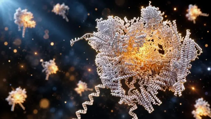 Three-dimensional structure of the trans-spliceosome