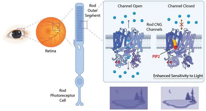 Study Reveals How a Membrane Lipid Tunes the Eye’s Response to Light