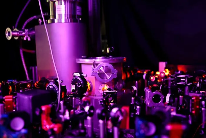 Image of the experimental set-up. Credit: ICFO.