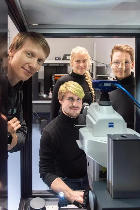 The team in the lab
