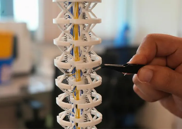 NUS CDE researchers unlock dexterous soft-robot motion from a single artificial muscle