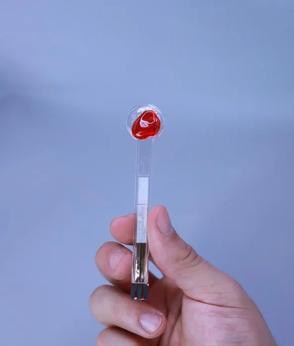 Candy-coated Lollylab checks saliva for medication