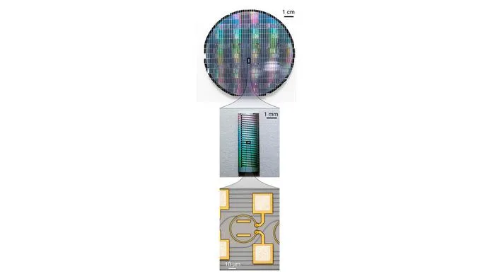 Frequency comb illustration