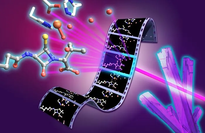 Molecular movie of penicillin biosynthesis