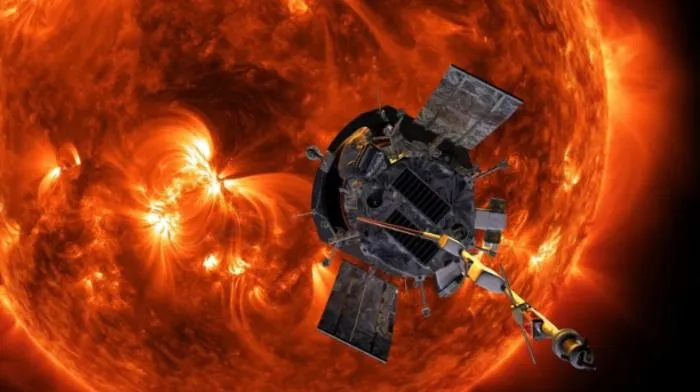 Artist's illustration of NASA's “Parker Solar Probe” mission.