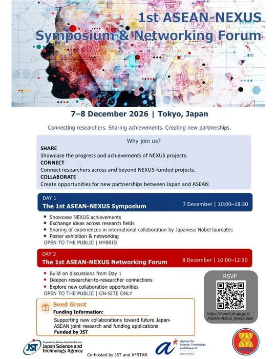 Flyer:_The 1st ASEAN-NEXUS Symposium and Networking Forum