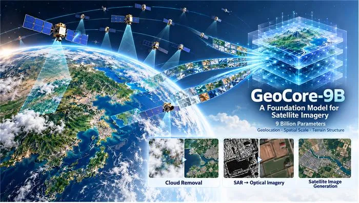 KAIST Develops AI That Reconstructs Cloud-Covered Ground in Satellite Images with Photo-Like Clarity