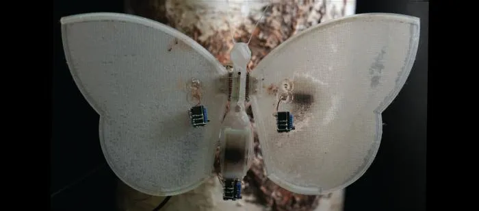 Figure 3: Moth inspired robotic embodiment